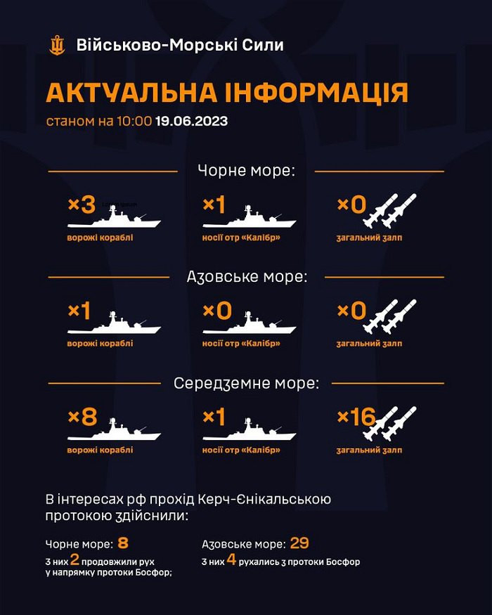 Росія вивела у Чорне море ракетоносій - зображення
